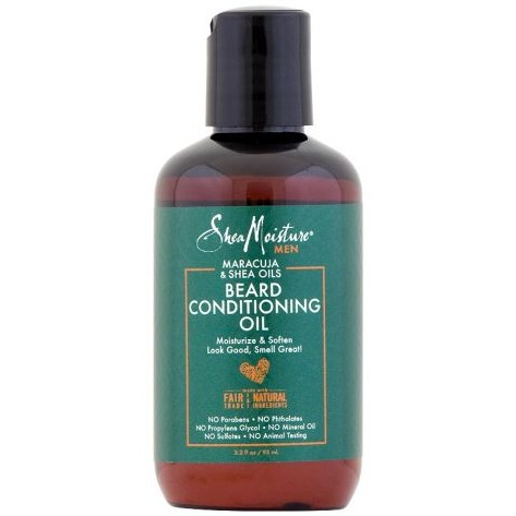 SheaMoisture Men Beard Conditioning Oil With Maracuja Oil & Shea Butter, 3.2 fl. Oz.