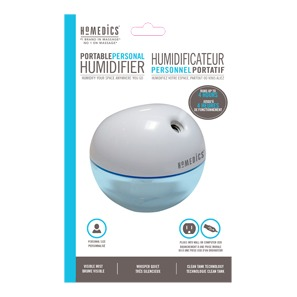 Homedics Personal Ultrasonic Humidifier | 200 ML Reservoir