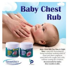 Genethics Day Time Baby Chest Rub 56g