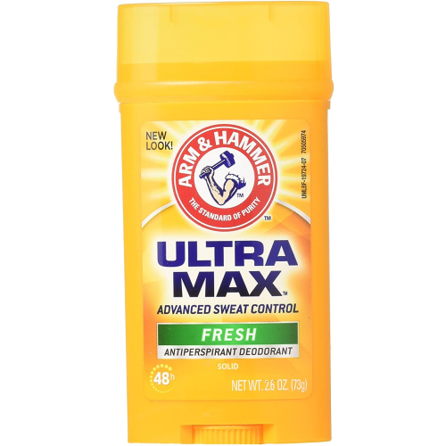 Arm & Hammer UltraMax Solid Antiperspirant Deodorant, Fresh, 2.6 Oz