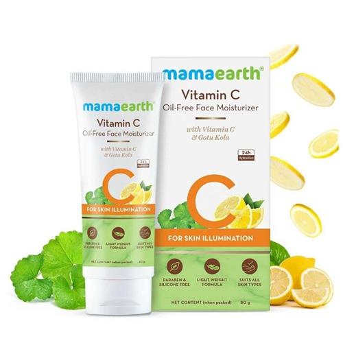 Mama Earth Vitamin C Oil Free Moisturizer For Skin Illumination 80 g