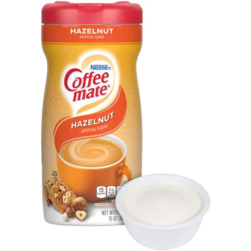 Nestle Coffee mate Coffee Creamer, Hazelnut, Non Dairy Powder Creamer, 15 Ounces