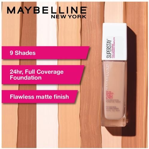 Maybelline Super Stay Full Coverage Liquid Foundation - 1 fl oz