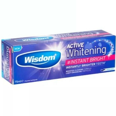 Wisdom Active Whitening Toothpaste 75ml