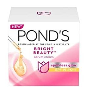 Pond's Bright Beauty SPF 15 Day Cream 50 g, Non-Oily, Mattifying Daily Face Moisturizer 35g