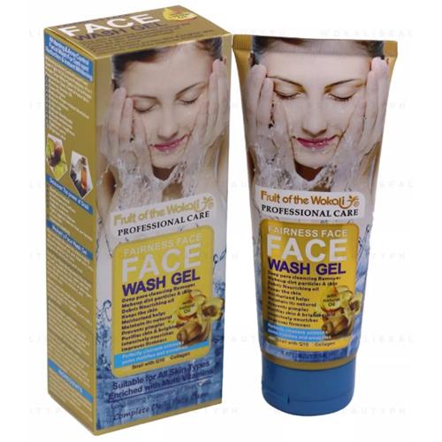 Fruit Of The Wokali Fairness Face Wash Gel, Snail Oil & Collagen 130ml