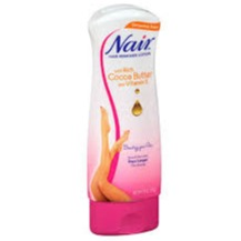 Nair Hair Remover Cocoa Butter Hair Removal Lotion, 9.0 oz