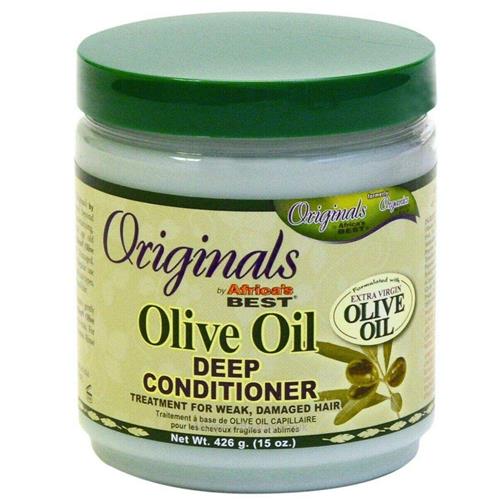 Africas Best Conditioner Originals Olive Oil Deep 15 Ounce