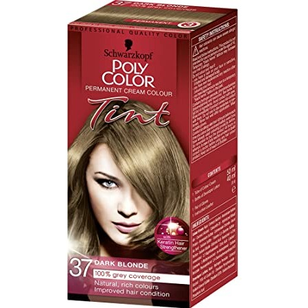 Schwarzkopf Poly Color Tint, Permanent Colour Dark Blonde 37