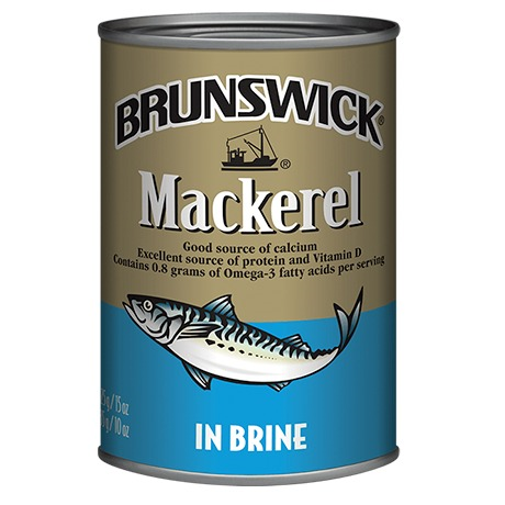 Brunswick Mackerel In Brine 425g