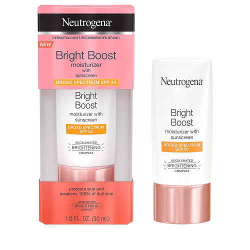 Neutrogena Bright Boost Facial Moisturizer with Broad Spectrum UVA/UVB SPF 30