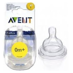 AVENT NEWBORN FLOW NIPPLES 2PK 0M+