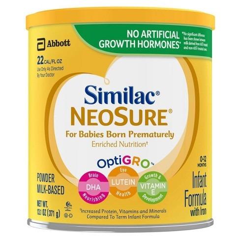 Similac Expert Care NeoSure Infant Formula with Iron, Powder, 13.1 Ounce