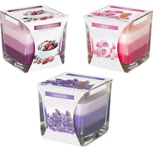 Aura 3 Coloured Fragrances Candles 170g