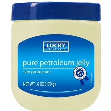 LUCKY PURE PETROLEUM JELLY SKIN PROTECTANT 6OZ