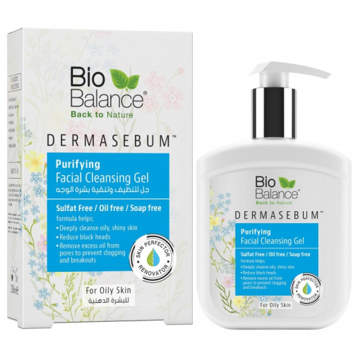 Bio Balance Dermasebum Purifying Facial Cleansing Gel - 250 Ml