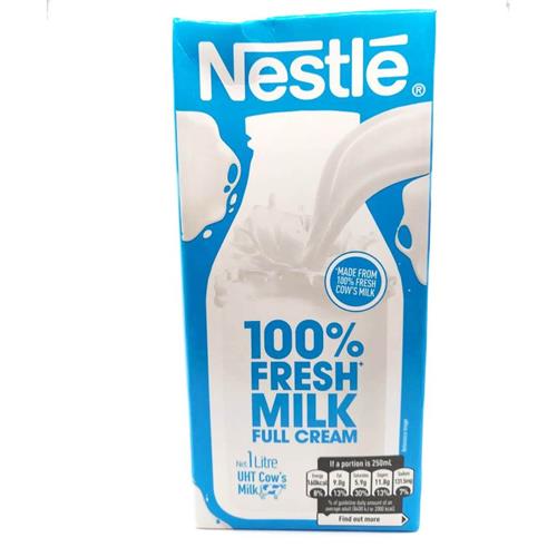 Nestle 100% UHT Cow's Fresh Milk 1L