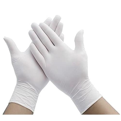 Stay Safe Disposable Latex Powdered Gloves, Pair