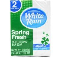 White Rain Moisturizing Twin Bar Soap 115g