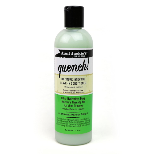 Aunt Jackie's Curls & Coils Quench! Moisture Intensive Leave-In Conditioner, 12oz