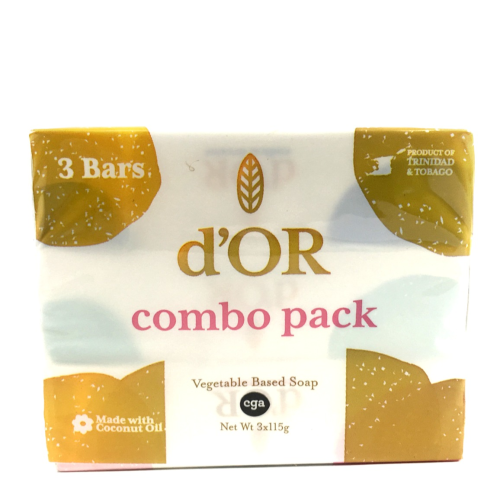 D'or Combo Pack Soap Vegetable Based 3's