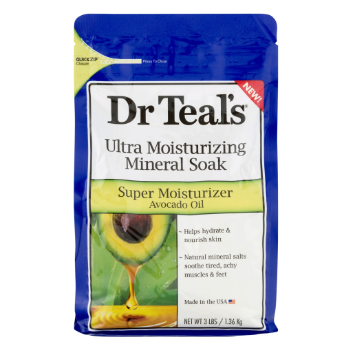 DR TEALS PURE EPSOM SALT - AVOCADO OIL 3LB