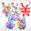 Unicorn Kitty 2pc Big Bow Set Colourful
