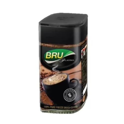 Bru Platina 100% Pure Freeze-Dried Instant Coffee 150g