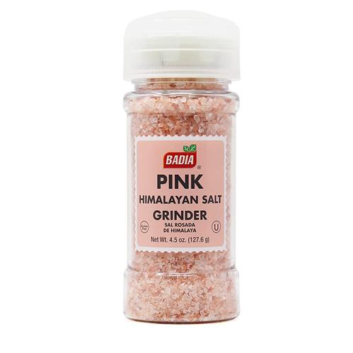 Badia Pink Himalayan Salt Grinder, 4.5 Oz