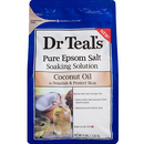 Dr Teal's Pure Epsom Salt Soaking Solution Nourish & Protect Coconut Oil 3 Lbs