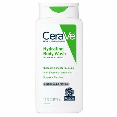 CeraVe Hydrating Body Wash for Normal to Dry Skin 10 oz