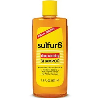 Sulfur 8 Deep Cleaning Shampoo for Dandruff, 7.5 Ounce