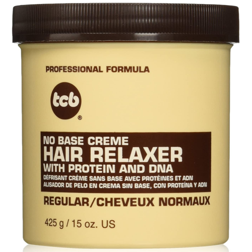 Tcb No Base Creme Hair Relaxer, Regular, 15 Ounce