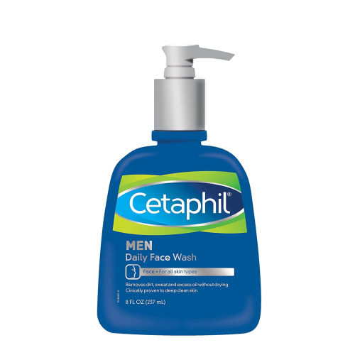 Cetaphil Men Daily Face Wash, 8 Ounce
