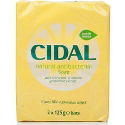 Cidal Antibacterial Soap Grapefruit Extract x 2