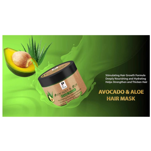 Puress Organic Avocado & Aloe Hair Mask