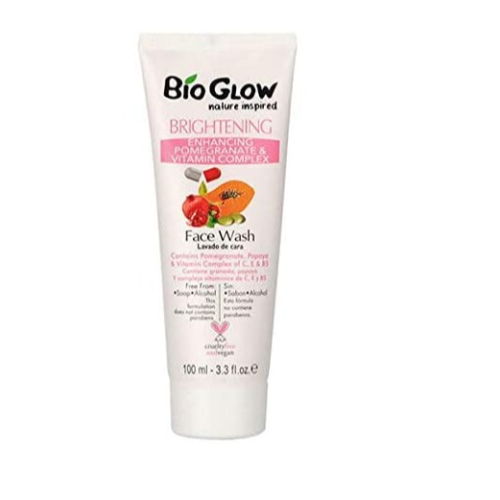 Bio Glow Natural Inspired Brightening Pomegrante & Vitamin Complex Face Wash 100ML