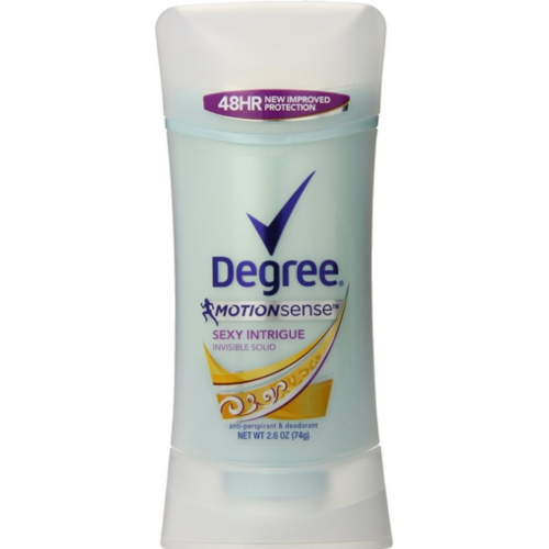 Degree Women MotionSense Antiperspirant & Deodorant, Invisible Solid Sexy Intrigue 2.6 oz