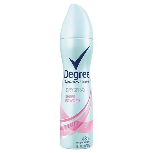 Degree Women Antiperspirant Deodorant Dry Deodorant Spray 3.8 oz