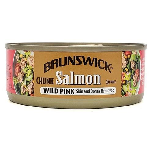Brunswick Wild Pink Salmon In Chunk 142g