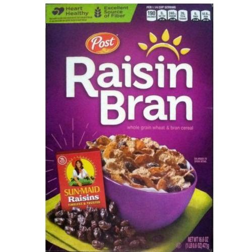 Post Raisin Bran Cereal, 16.6 fl oz