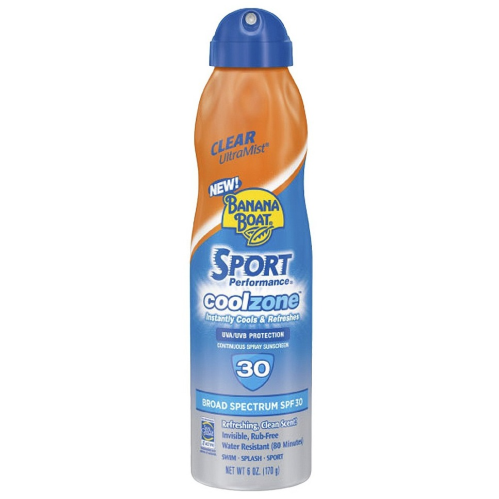 BANANA BOAT SPORT COOL ZONE SPF 30 6OZ