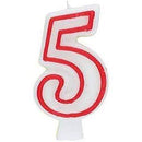 Number Party Candles