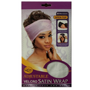 QFITTT ADJUSTABLE VELCRO SATIN WRAP OPEN TOP