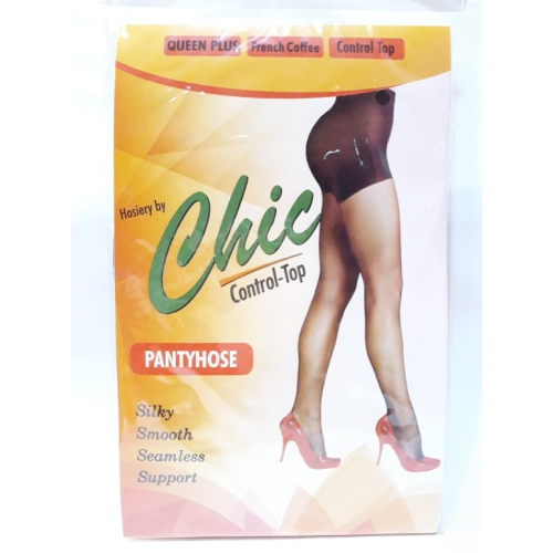 CHIC QUEEN SIZE CONTROL TOP PANTYHOSE