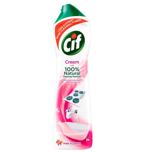 CIF CREAM REMOVER - PINK FLOWERS 500ML