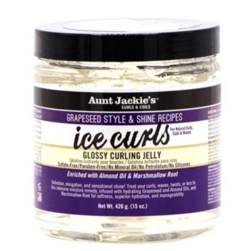 Aunt Jackie's Grapeseed Style & Shine Ice Curls Glossy Curling Jelly 18oz