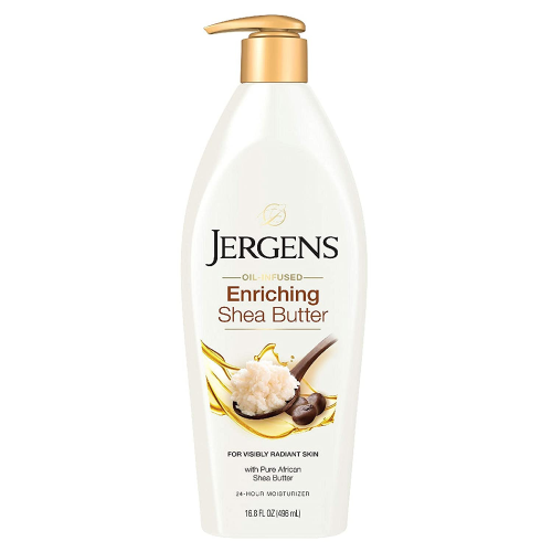 Jergens Enriching Shea Butter Oil-Infused Moisturizing Lotion, 16.8 oz