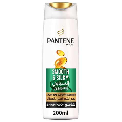 Pantene shampoo 200 ml. Soft & smooth.