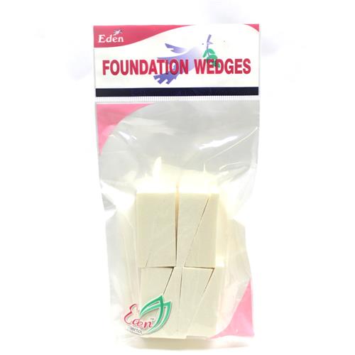 Eden Cosmetic Foundation Wedges, 8 Pack